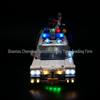 LED Remote Control Lights Compatible with LEGO 10274 Ghostbusters Ecto-1