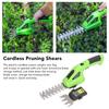 Cordless Electric Scissors High Power Efficient 950 RPM High Speed Electric Pruning Shears For Gardening Trimming