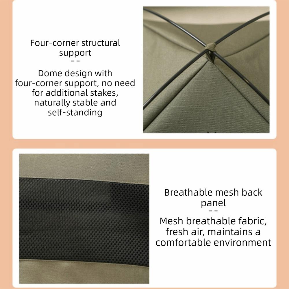 Breathable Feral Cat Shelter Comfortable Pet Nest Tent Universal Folding Cat House Four Seasons