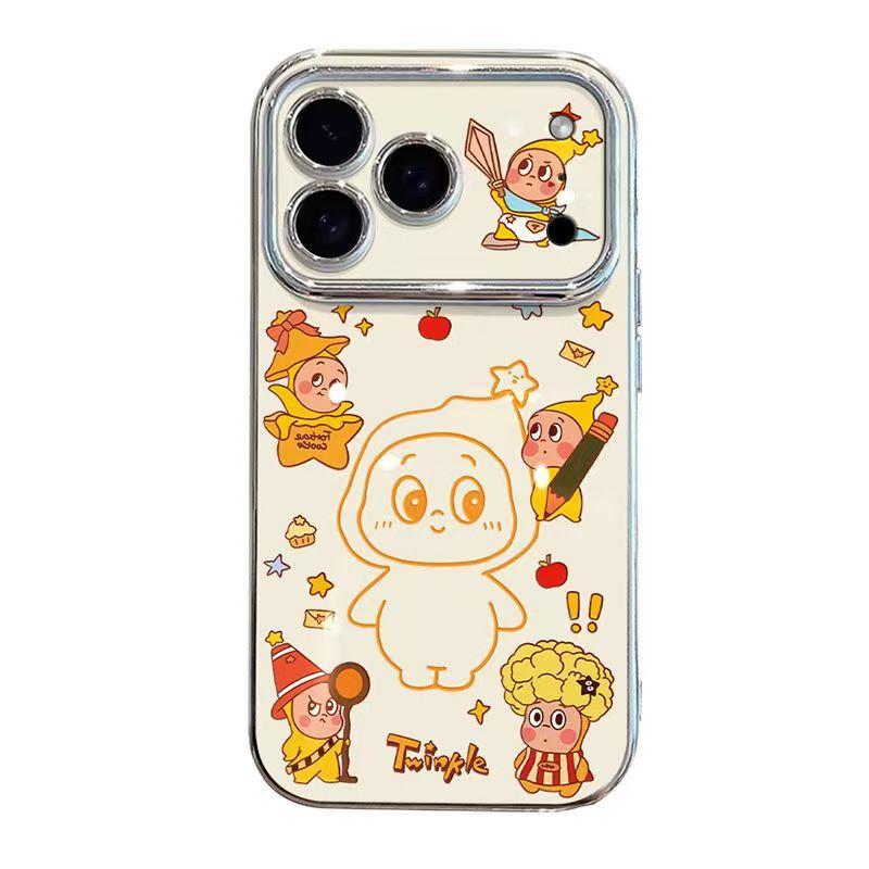 Star People Stand Compatible with Apple 17 Pro Max Phone Case 16 Full Coverage Redmi Xiaomi 15 Phone Case Soft Full Coverage