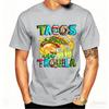 Tacos And Tequila Shirt Mexican Fiesta Party Nacho Lover Happy Cinco De Mayo 5th Of May Tee Festival Gift Printed Tshirt Tops