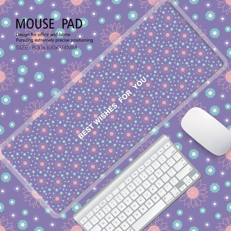 Fumade Small Floral Office Mouse Pad