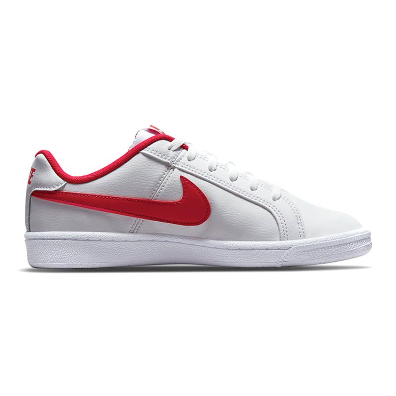 Nike Court Royale Low-Top Sneakers White/Red GS Sneakers 833535-101