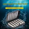 Double-Sided Thick Fishing Gear Box: Fly Fishing Lure & Bait Organizer