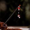 Ladies Imitation  Hair Accessories Flower Hair Sticks Wooden Hair Fork Chinese Style Hairpin