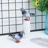 1/2Pcs Simulation Grey Pigeon Dove Model Mini Artificial Birds Imitation Animal Gift Photography Props Party Supplies Home Decor