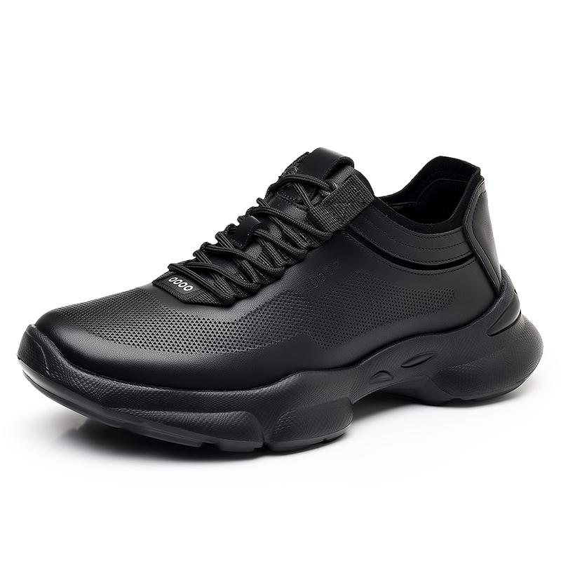 Versatile Sneaker for Men New Trendy Lace Up Shoes Outdoor Casual Sports Shoes Non-Slip Leisure Walk Trainers Treking Footwear