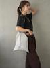 Logo Tote Bag with Scrunchie 13WGB261309 WHT Free Size [Emi] Women's