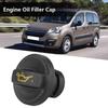 A57E-Car Engine Oil Cap Filler Cover For 207 307 For Citroen 1.4HDI 1.6HDI 2.0HDI 1180F9