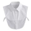 Perfect Match Girls Shirt Detachable Collar For Women Lapel Blouse Tops Fake Collar Neckwear Decorative Female Removable Lapel Flase Collar
