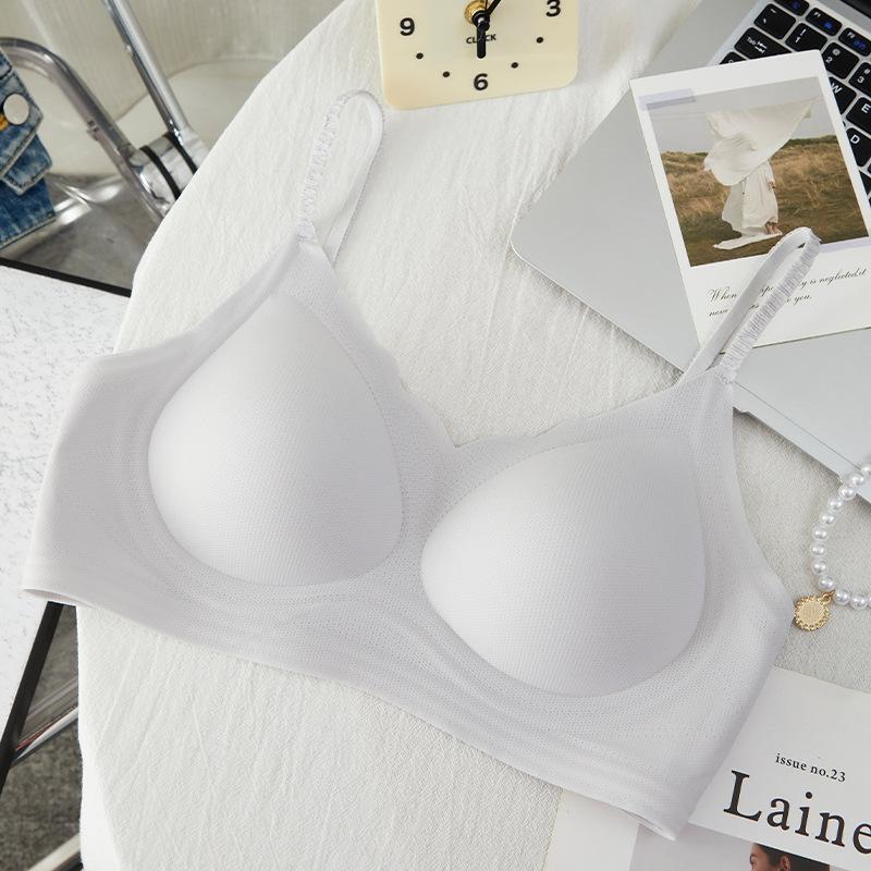 Ultra-thin cool and seamless jelly soft support, pull up and support, anti-sagging bra cover -