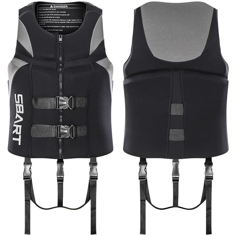 Adult Portable High Buoyancy Life Vest for Rafting and Paddleboarding