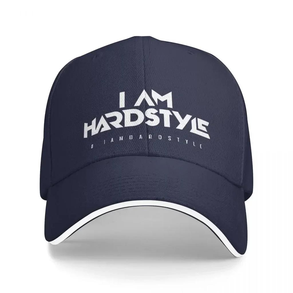 Soy Hardstyle () Gorra de Béisbol Exterior Gimnasio Protección Solar Gorra de Camionero Pareja Mujeres Diseño Casual Gorras de Béisbol