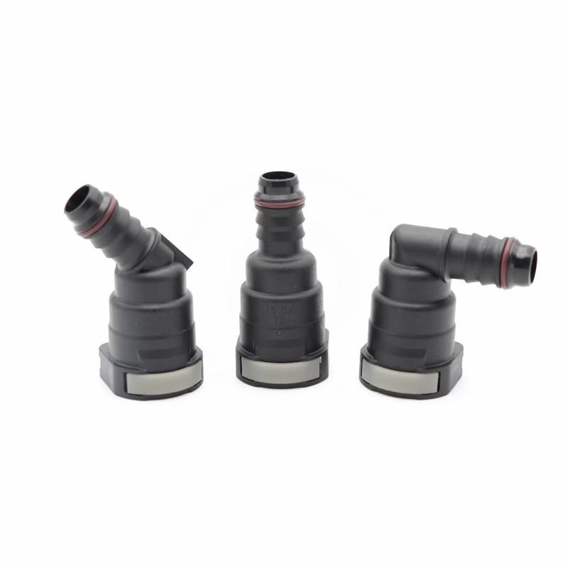 15.82 ID12 Auto Fuel Pipeline Quick Connector Diesel Methanol Ethanol Yin Yang Oil Pump Plug SAE Fuel Pipe Connector
