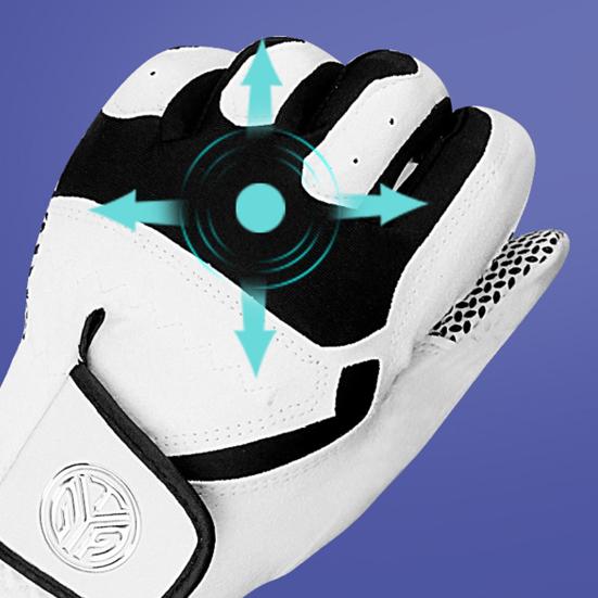 Golfhandskar Anti-halk Andningsbara Golftillbehör Pålitlig Passform Kompression Golfhandske