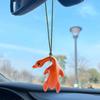 1PC Roast Duck Funny Color Change for Bags UV Duck Car Pendant Resin Keyring Keychian