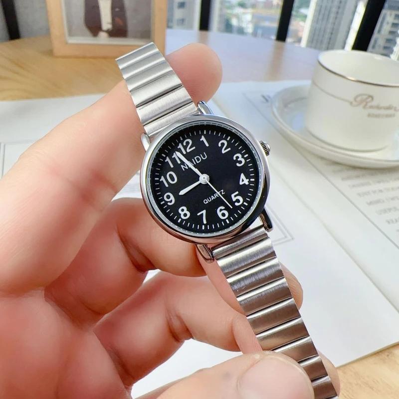Ceas Nou de Damă Brand de Lux Ușor Oțel Inoxidabil Ceasuri de Afaceri pentru Doamne Ceasuri de Mână cu Cuarț la Modă pentru Studente