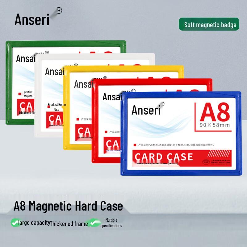 Magnetic Label Card Holders for Warehouse Shelves