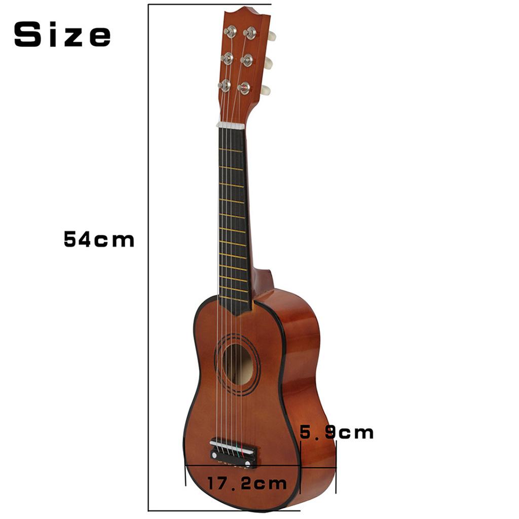 21inch 6-Strings Acoustic Folk Guitar for Beginners Novices Al