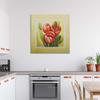 Canvas print Red Tulips Flowers