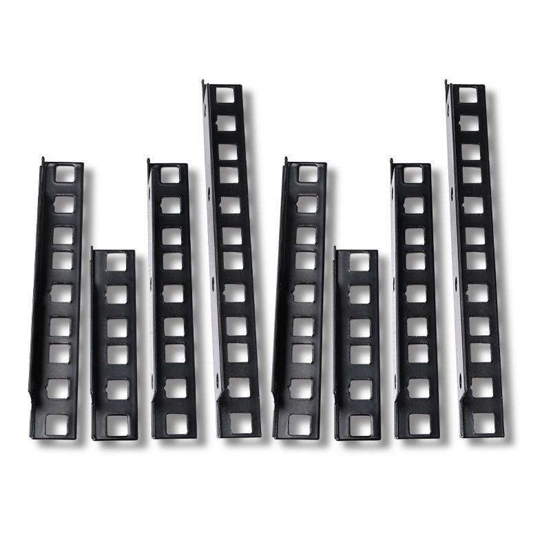 Rack Cabinet Flight Case Accessories (8U, 10U, 12U, 16U) - Square Hole U Plates and Bars