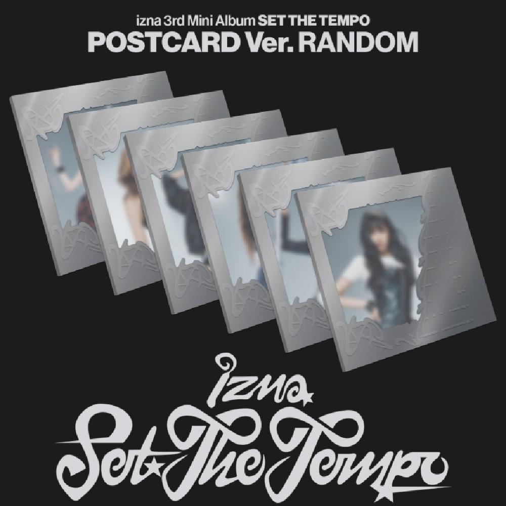 Pre-order izna 3rd Mini Album SET THE TEMPO Postcard ver. Random ver.