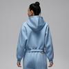 Jordan Air Sweatshirts Women's Blue Hooded Moderate