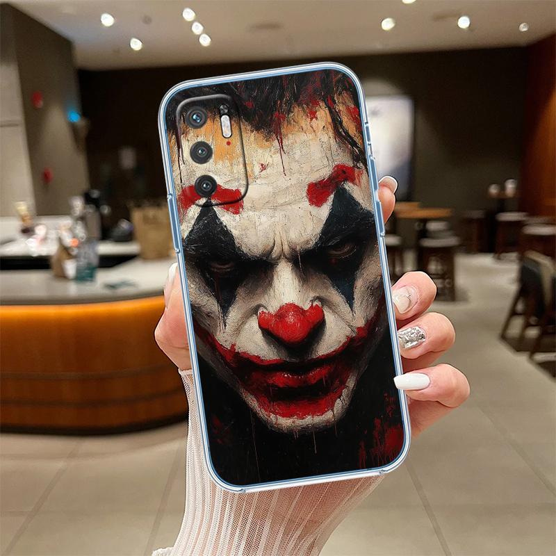 

Joker Transparent Phone Case for Samsung Galaxy A04 A04S A14 A23 A34 A54 M23 M33 M52 M53 Galaxy A23 5G