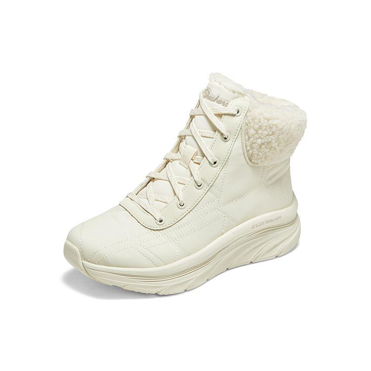 Skechers Modern Comfort Warm Durable Mid-Calf Snow Boots Women Boots Beige 167852-NAT