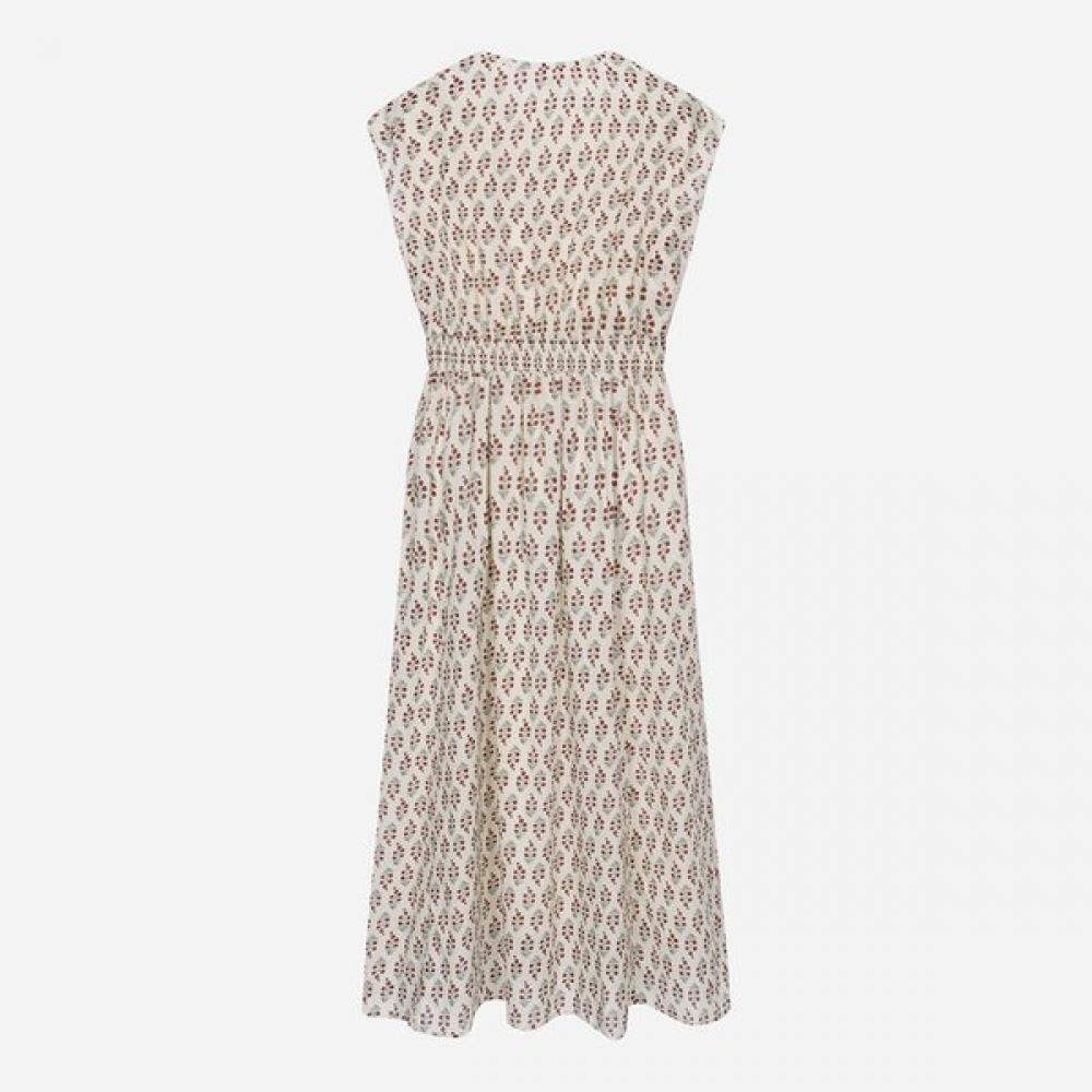 ThurSday ISland Women S Flower V Neck Smocking dreSS T264mop271w