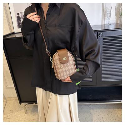 Ladies Side Bags For Women 2023 New Trend Hot Luxury Shoulder Crossbody Leather Small Vintage Hanging Mobile Cell Phone Handbags