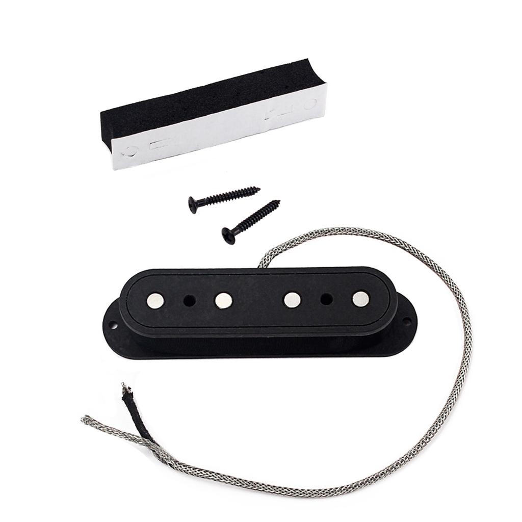 Retro Alnico 8 4-Strings Pickup Guitar Single Coil Pickups Middle Bridge Neck Middle Bridge Pickups Kits for Bass Guitar