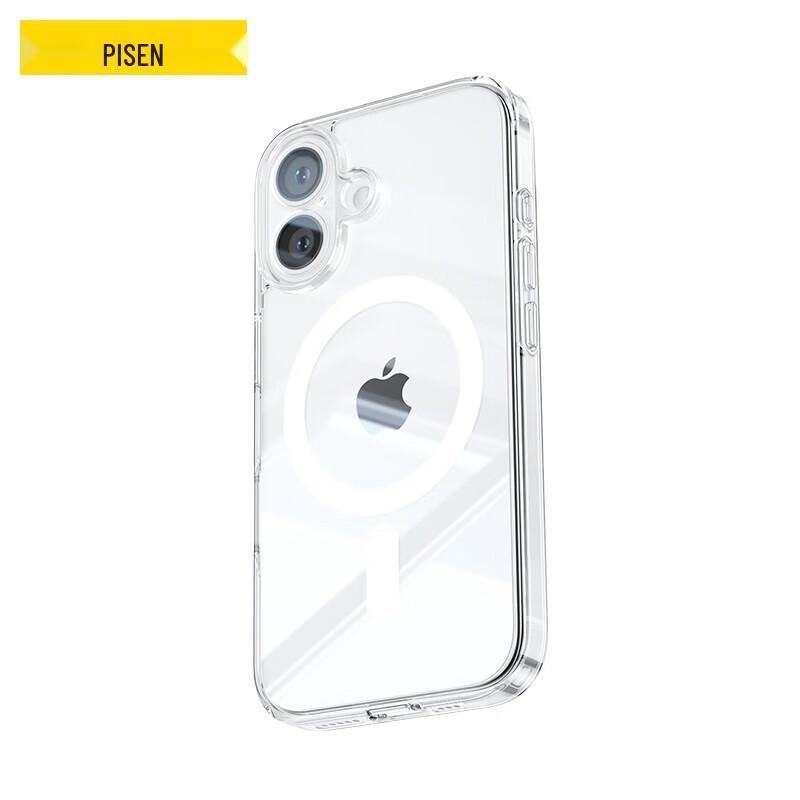 Pisen Magsafe Clear Drop-Proof Case for iPhone 16 Plus