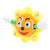 Kids Sunflower Toy Toddler Rotatable Multifunctional Child Electric Sunflower Light Up Musical Toy