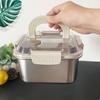 Bento Lunch Box Adults Stainless Steel Food Containers With Non-Slip Metal Food Containers With Lids