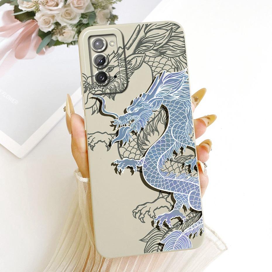 Cute Printed Phone Case For Samsung Galaxy S20 5G S 20 FE S20+ Soft Silicone Shockproof Cases For Samsung S20 Plus S20FE Bumpers