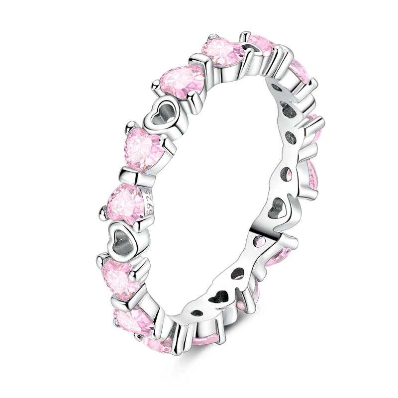 Original Design 925 Silver Blue Zircon For Ring Fit Women Wedding Wedding Wedding Engagement Silver Gift