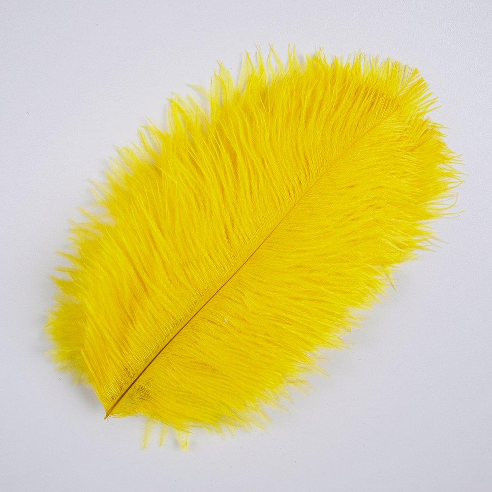 Piume di Struzzo Grandi 15-40 cm 10 Pezzi Piume Decorative Naturali Per Matrimoni Allestimenti Floreali Costume di Carnevale Cappello Decorazione
