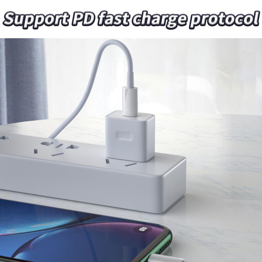 Dual USB Type C Cable 60W PD Fast Charging Cable Dual Plug Type C Charging Cable For Smartphones Tablet Laptop