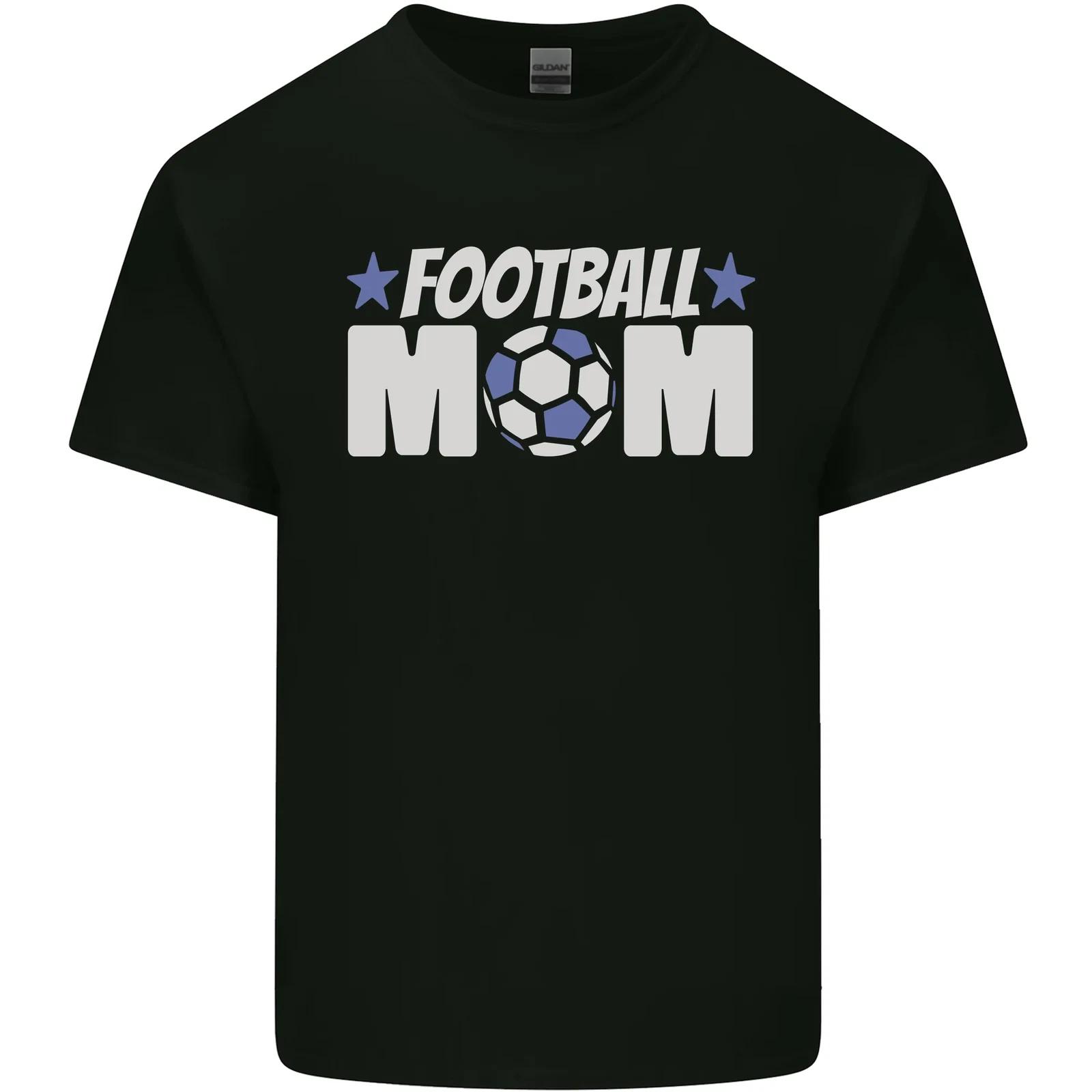 Football Mum Mom Kids T-Shirt Childrens M