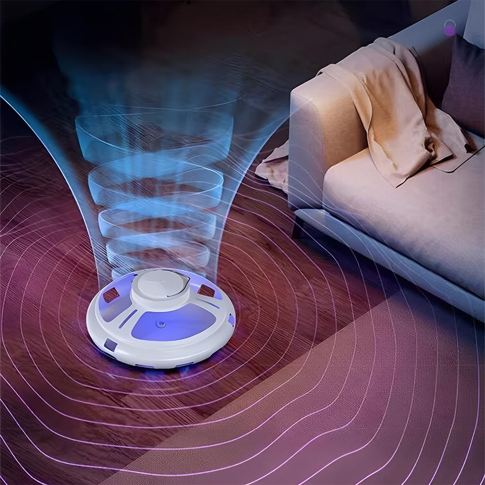 Pest Control Killer with 5 Sticky Pads USB Rechargeable Pest Control Flea Catcher Multifunctional for Bugs Moths Gnats