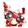 New Big Carbot Transformation Robot Toys Action Figures Two Mode Deformation Car Police Wolf Toy for Children Gift