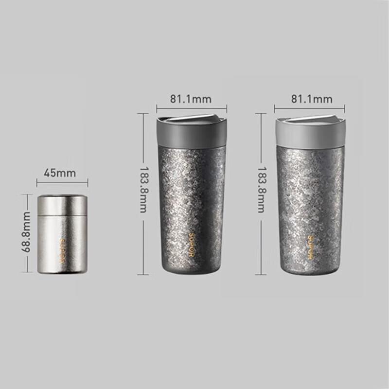 Supor Pure Titanium Smart Temperature Display Thermos