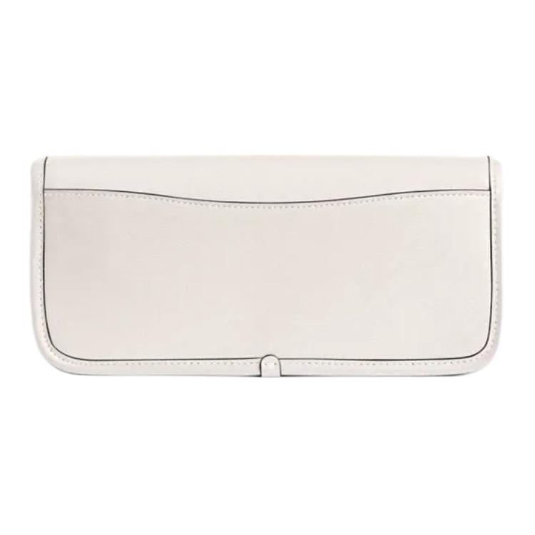 Coach Dinky 26 Leather Shoulder Bag Medium Women Handbags Chalk-White CW641-B4-HA