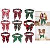 Breakaway Cat Collar Christmas Dog Dress Up Tie Festive Pet Decorative Collar