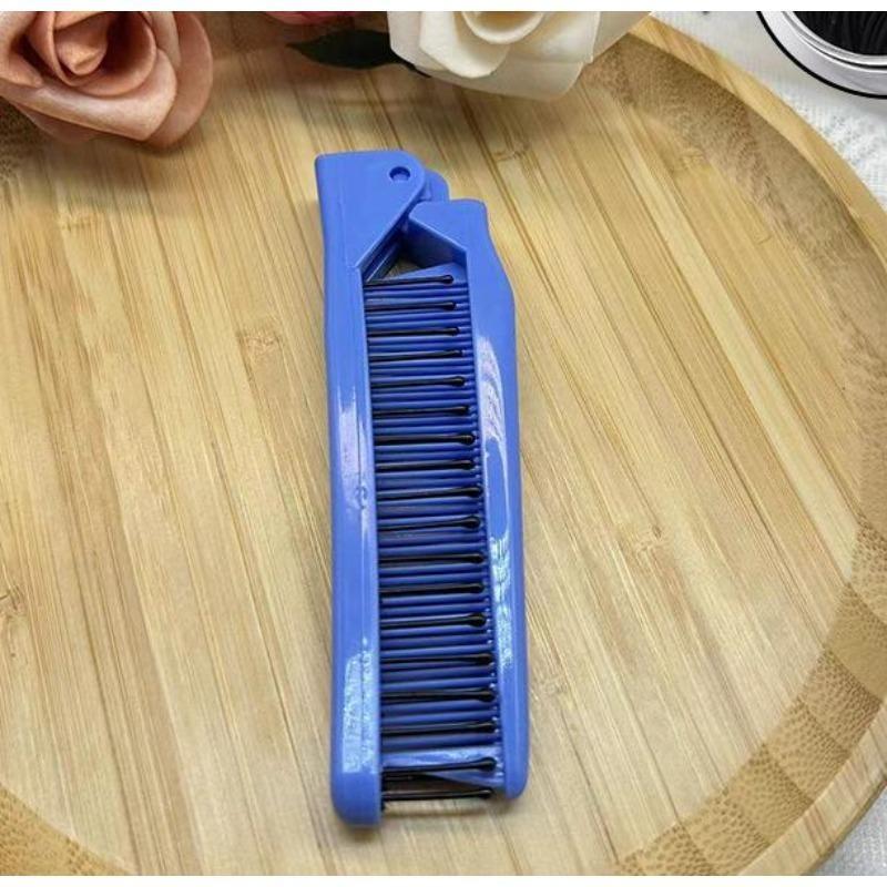 2 In 1 Portable Folding Hair Comb Head Massage Hair Comb Anti Static Hairdressing Tools for Women Professional Hair Styling Tool