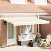 VidaXL Awning Replacement Fabric for Frame 4x2 M Cream 42000389