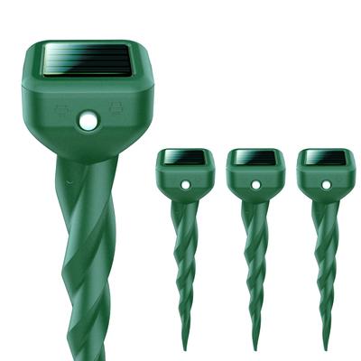 Animal Mole Ultrasonic Pest Snake Bird Cat Ultrasonic Infrared IP65 Vegetable Garden Pasture Garden Protection Solar-Powered Repellent, Repellent,
