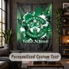 Wall Tapestry Hibernian FC Print Custom Name Text Wall Hanging Home Decor