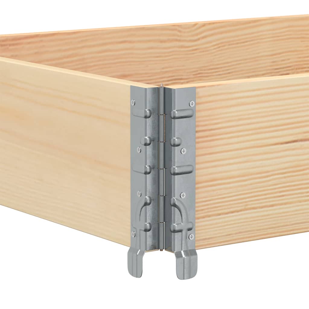 Plant Box 80x60 cm Solid Pine Wood